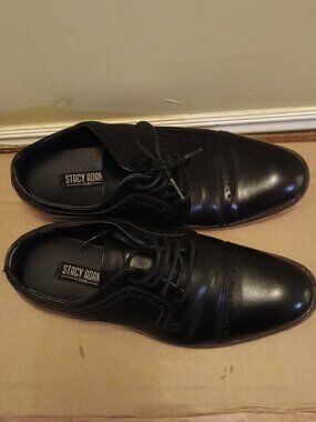 Boys Black Dress Shoes - Stacy Adams